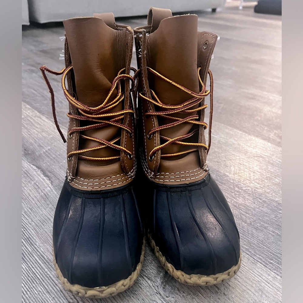 L.L Bean duck boots